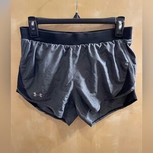 NWOT Under Armour Fly By Shorts | size S | gray